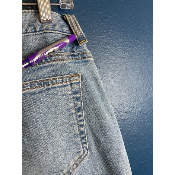 Gap Low Rise Cropped Denim Jeans Women Size 8 - Picture 7 of 8